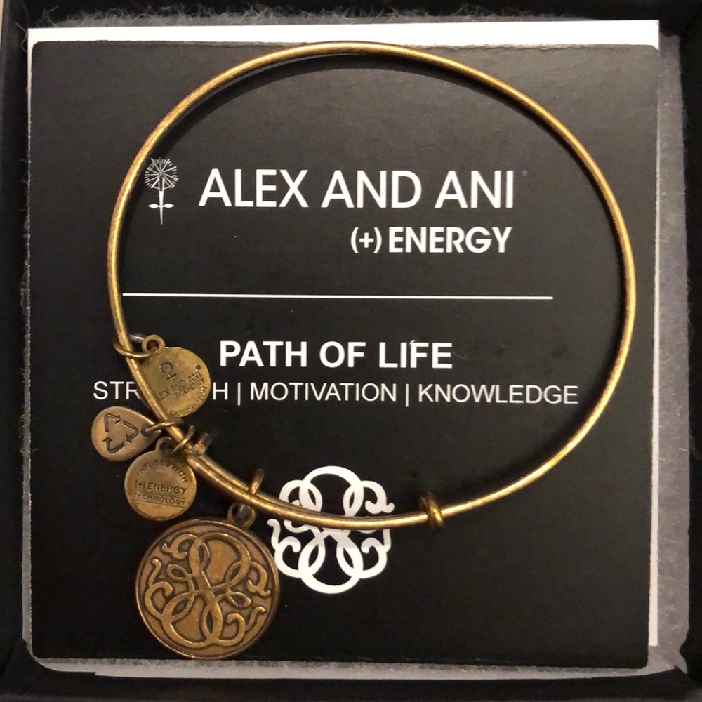 Alex and Ani Gold Path of Life Bracelet